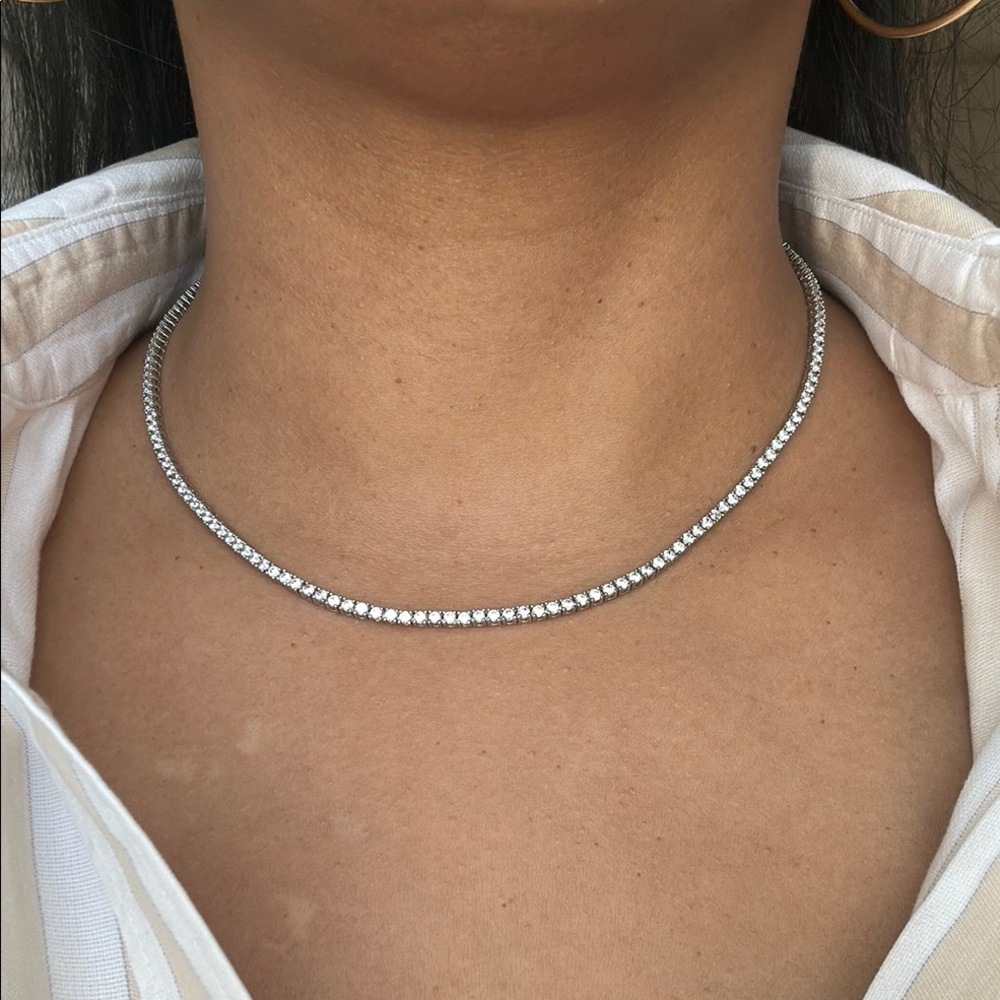 Lili Claspe Amina Tennis Necklace